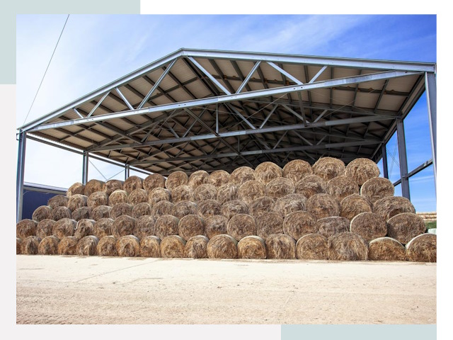 Строительство сенохранилищ в Домодедово от 632 руб.