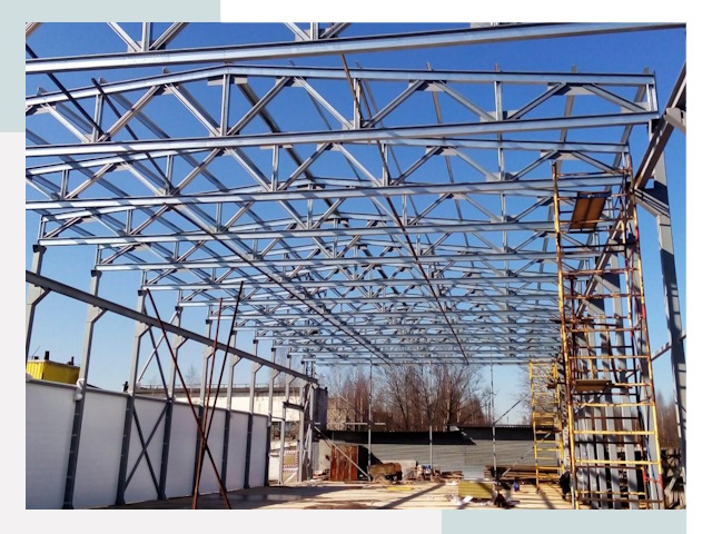 Строительство цехов в Домодедово от 632 руб. под ключ