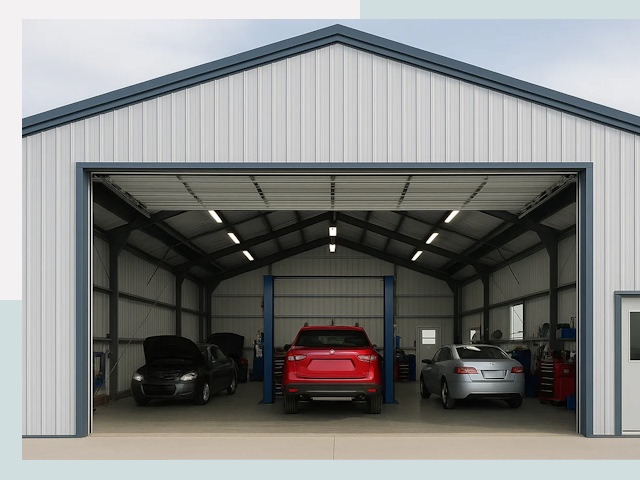 Ангары из сэндвич панелей от 632 руб. в Домодедово