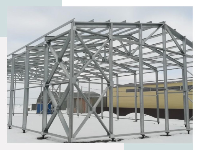 Каркасные ангары в Домодедово