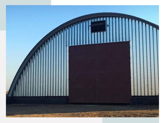 Бескаркасные ангары в Домодедово