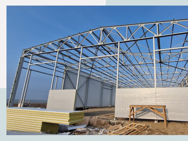 Утепленные ангары в Домодедово от 632 руб. за м²