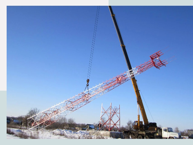 Строительство башен связи в Домодедово от 632 руб.