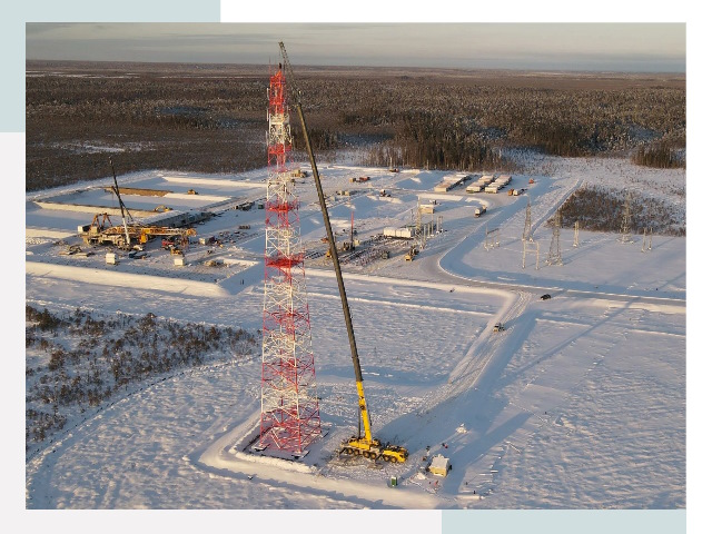 Мачты связи в Домодедово