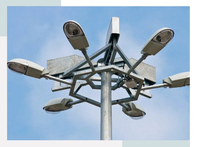 Монтаж осветительных мачт в Домодедово