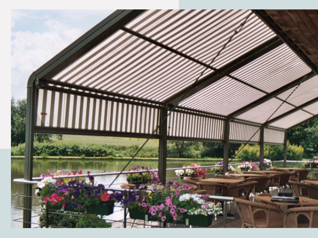 Элегантные навесы для кафе от 632 руб в Домодедово