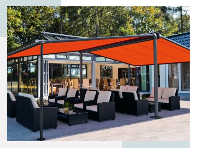 Навесы для кафе и ресторанов в Домодедово