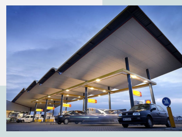 Навесы для АЗС в Домодедово от 632 руб. - Защита и комфорт