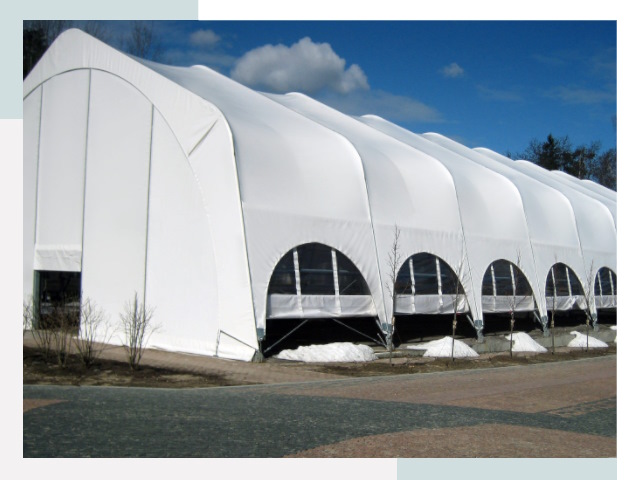 Каркасно-тентовые сооружения в Домодедово