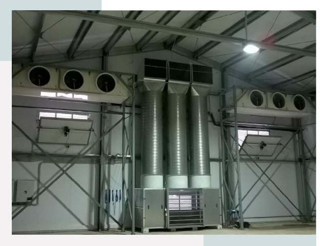 Инженерные системы для ангаров в Домодедово