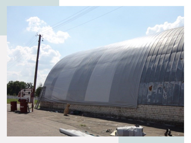 Ремонт ангаров в Домодедово