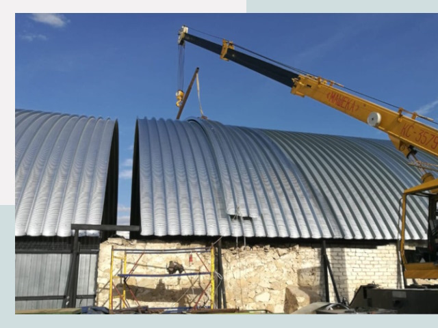 Реконструкция ангаров в Домодедово от 632 руб.