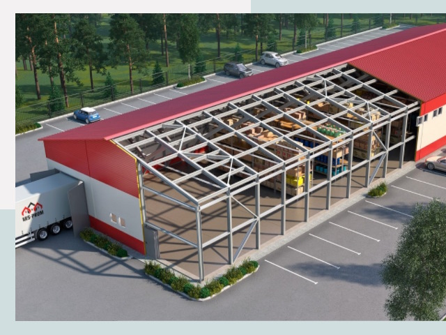 Проектирование ангаров в Домодедово от 632 руб.