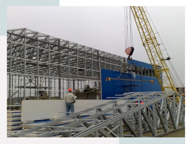 Монтаж ангаров в Домодедово